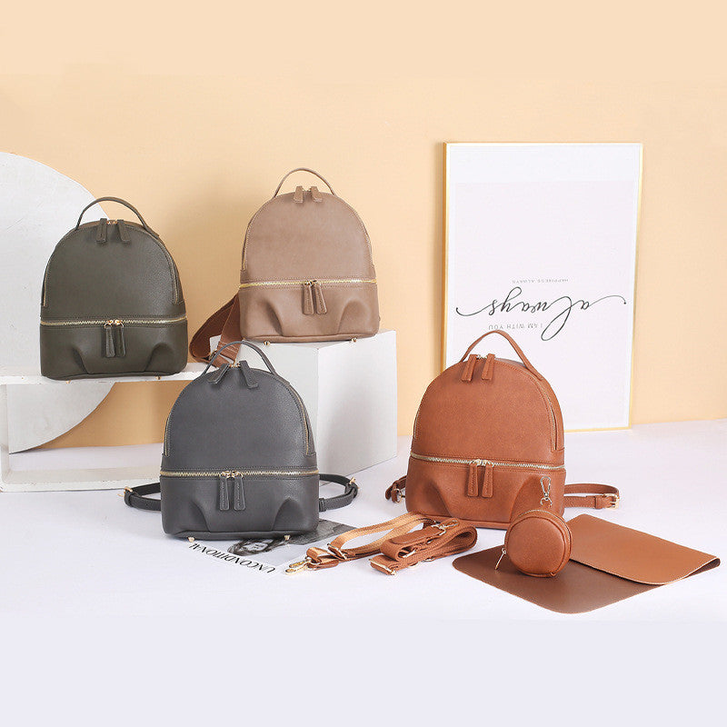 Waterproof Leather Small Size Mother And Baby Bag